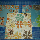 3 kpl värikkäitä 15x15 papereita - pikkukuva 1