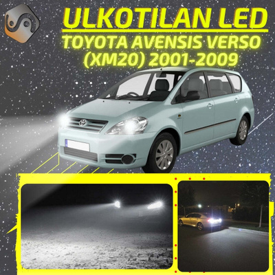 AVENSIS VERSO (XM20) 2001-2009 Ulkoiset LED -valot