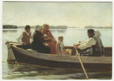 Albert Edelfelt : Ristiäissaatto
