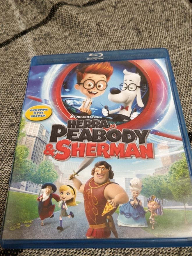 Herra Peabody & Sherman (DreamWorks) Blu-ray