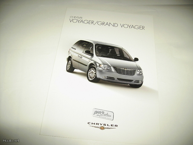 Myyntiesite - Chrysler Voyager/Grand Voyager - 11/2006