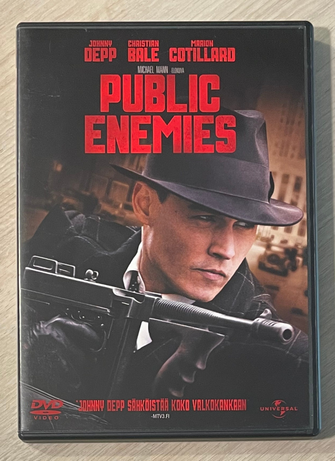 Michael Mann: PUBLIC ENEMIES (2009) Johnny Depp
