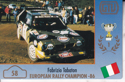 Fabrizio Tabaton . GTV 58. e290
