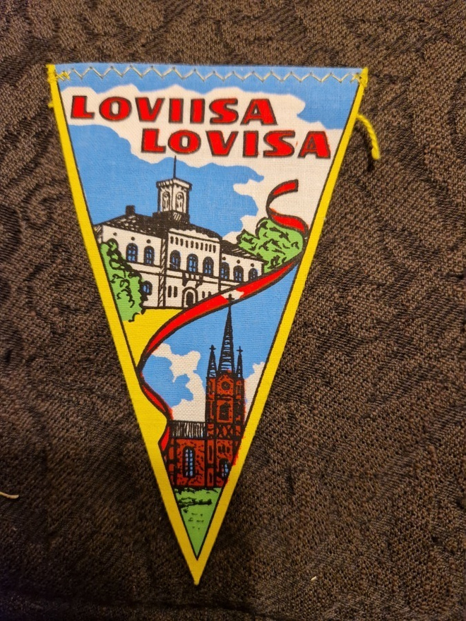 Loviisa vintage pieni matkailuviiri