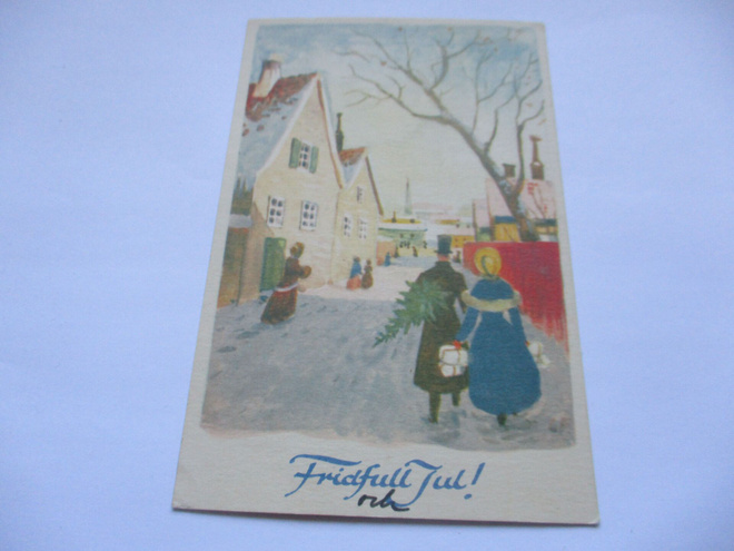 Forsström Fridfull Jul ! KB 356/10 - 1956