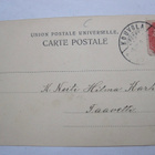 VANHA Postikortti Kouvola Rautatie Asema Juna ennen 1905 - pikkukuva 2