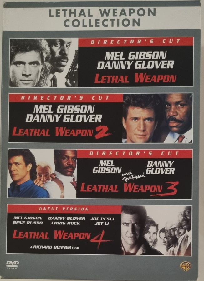 TAPPAVA ASE / LETHAL WEAPON 1-4 COLLECTION DVD (4 DISC)