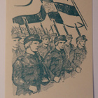 Sotilaspostikortti, lippukortti - pikkukuva 1