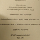Wolfeam von Eschenbach: Parsifal - pikkukuva 2