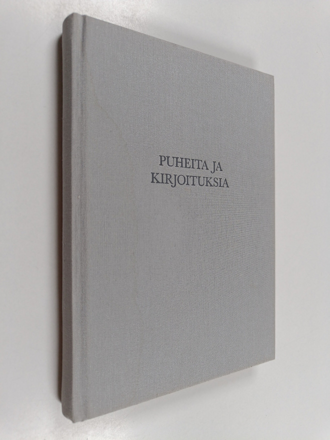 Pentti Nurmio : Puheita ja kirjoituksia (signeerattu, tek...