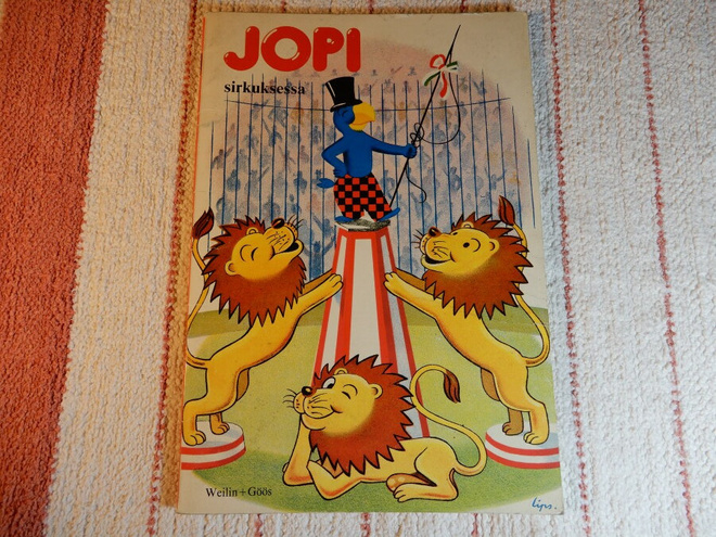 JOPI SIRKUKSESSA - LASTEN KUVAKIRJA