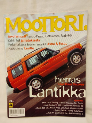 Moottori lehti No 1 tammikuu 2000