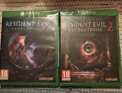 Resident Evil Revelations 1 ja 2 Xbox pelipaketti (uusia)