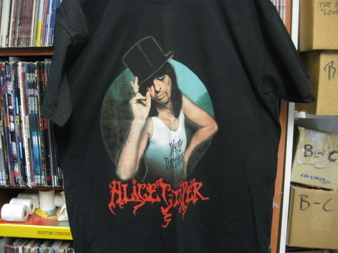 ALICE COOPER DIRTY DIAMONDS TOUR 2005 T-PAITA KOKO XL