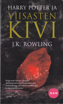 J.K. Rowling: Harry Potter ja viisasten kivi (Bon-pokkari)