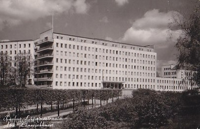 Turku, Lääninsairaala. mv wanhakortti p107