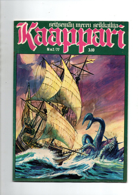 Kaappari n:o 2 1977 Seitsemän meren seikkailija.