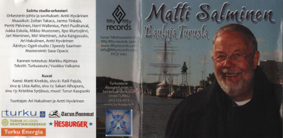Matti Salminen - 2009 - Lauluja Turusta - CD