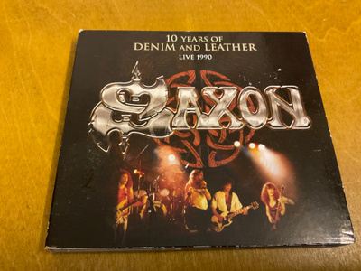 Saxon - 10 Years Of Denim and Leather (cd+dvd)