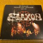 Saxon - 10 Years Of Denim and Leather  (cd+dvd) - pikkukuva 1