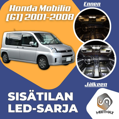 Honda Mobilio (G1) Sisätilan LED-sarja 7-osainen