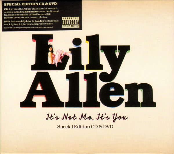 Lily Allen - It's Not Me, It's You Special Edition CD & DVD