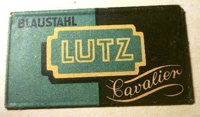 Partateräkääre sisällä partaterä  LUTZ Cavalier