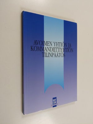 Raimo Wiklund : Avoimen yhtiön ja kommandiittiyhtiön tili...