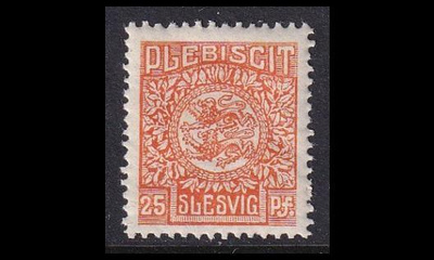 Slesvig 7 ** Vaakuna 25 Pf (1920)