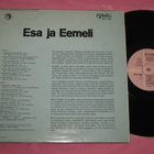 ESA PAKARINEN JA EEMELI - Esa Ja Eemeli - LP 1972  EX- - pikkukuva 2