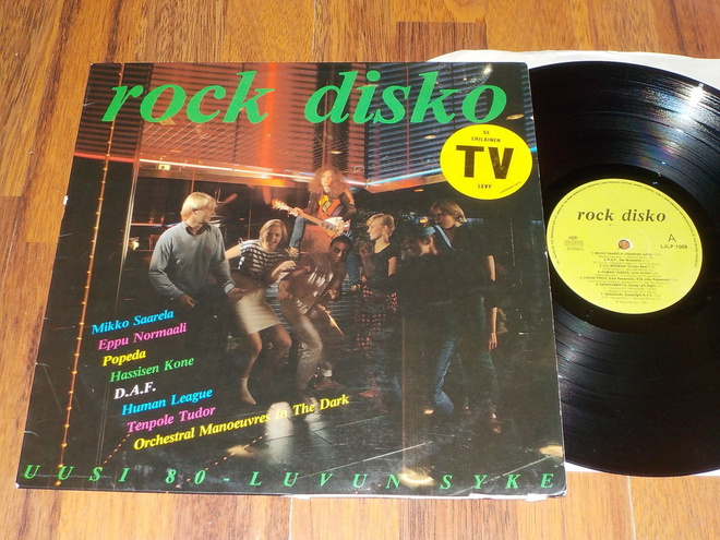 ROCK DISKO / Uusi 80-Luvun Syke - LP 1981 EX-