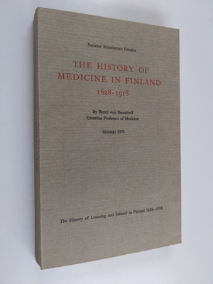 Bertel von Bonsdorff : The history of medicine in Finland...