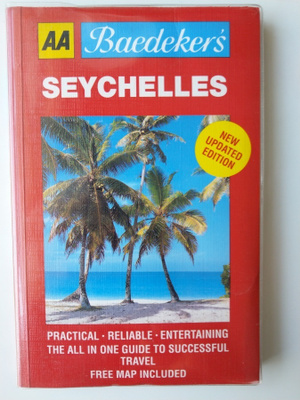 AA Baedeker's Seychelles matkaopas ja kartta 1992