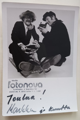 Turku, Studio fononovan joulukortti, allek. Markku ja Kuntta