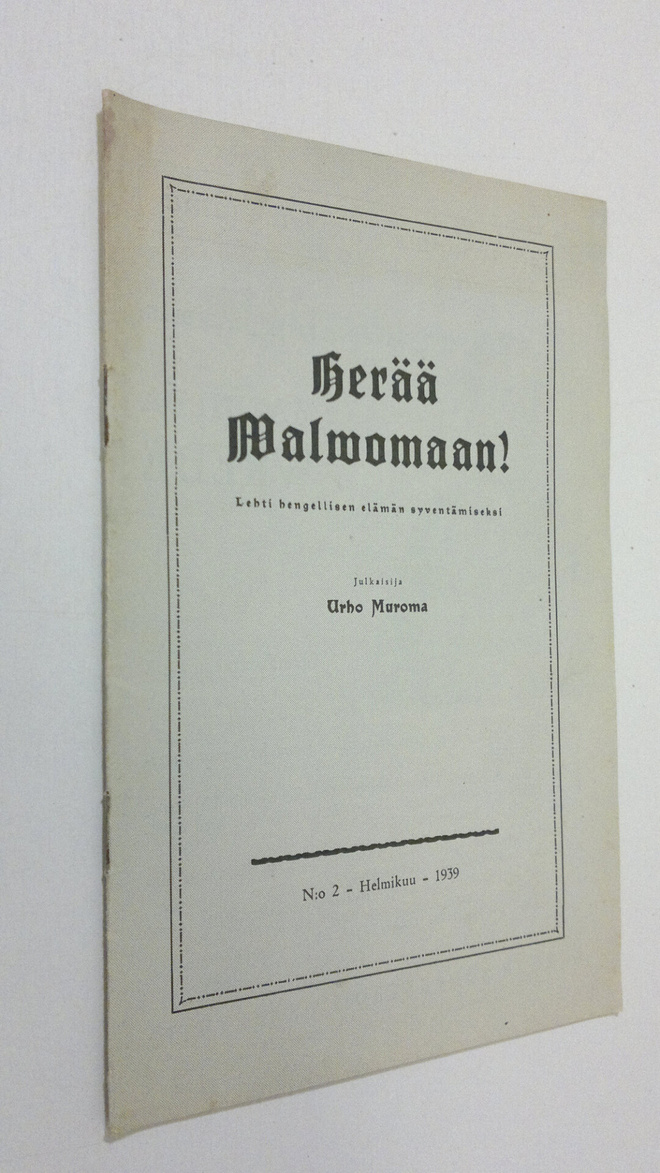 Herää valvomaan! N:o 2 1939