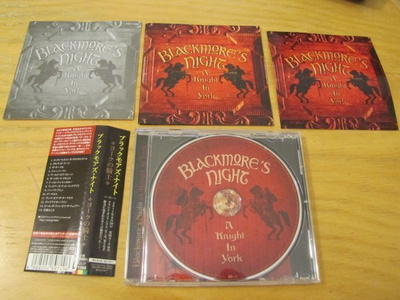 Blackmore's Night A knight in York cd japani 2012 obi liite
