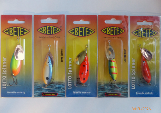 BETE LOTTO 45mm 12g - 5 kpl