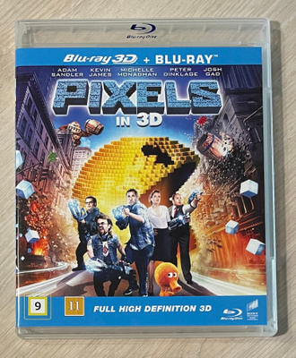 Chris Columbus: PIXELS (2015) Blu-ray 3D + Blu-ray