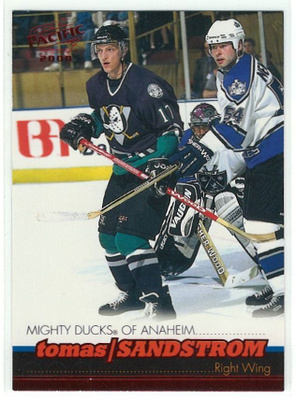 99-00 Pacific Red #15 Tomas Sandstrom