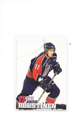 2006-07 Kamloops Blazers #17 Juuso Puustinen HIFK farmi