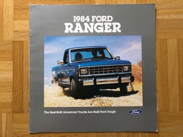 Esite Ford Ranger 1984 Ford USA FoMoCo