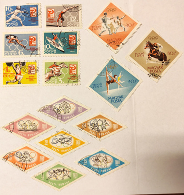 POSTIMERKIT Olympia Tokio 1964 (16kpl)