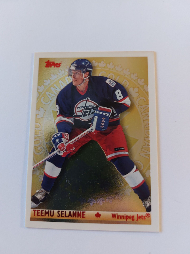 1995-96 Topps  Canadian Gold #9CG Teemu Selänne