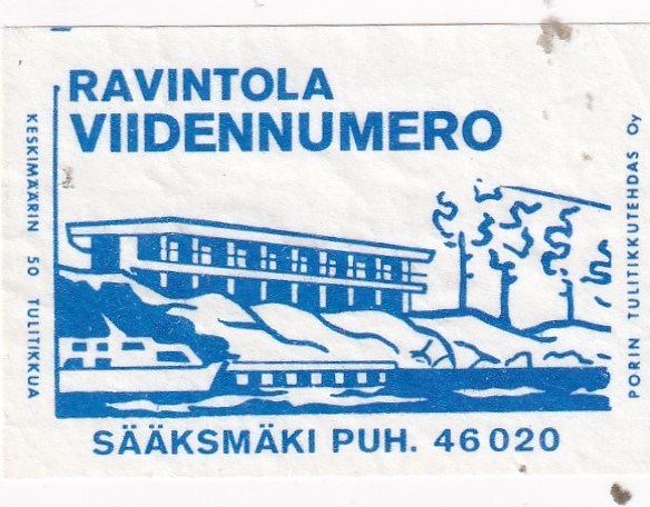 Sääksmäki, Ravintola Viidennumero 1/15
