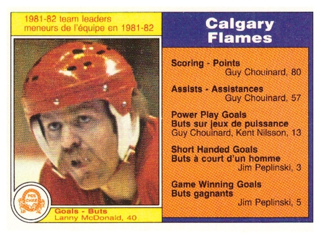 Legenda LANNY McDONALD Flames 82-83 OPC #38