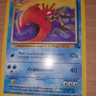 Kingler 38/62 Fossil set uncommon card - pikkukuva 1