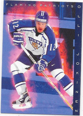 1999-00 CardSet Flaming Patriots #191 Olli Jokinen Suomi IFK