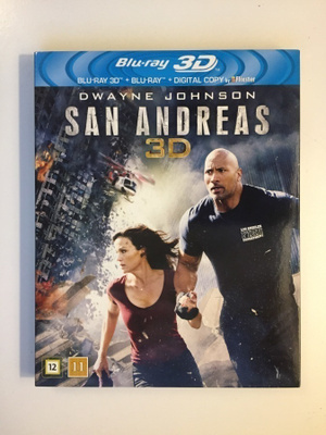 San Andreas (Blu-ray 3D + Blu-ray) Dwayne Johnson (2015)
