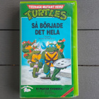 VHS: Teenage Mutant Hero Turtles 1 - Så Började Det Hela - pikkukuva 1