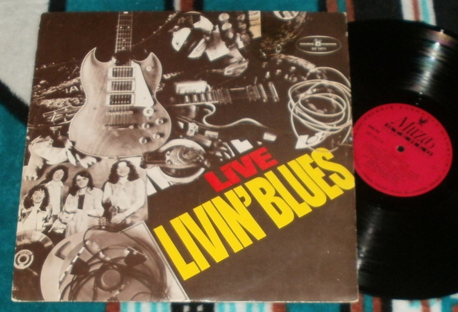LIVIN' BLUES ~ Live ~ LP